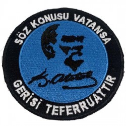Söz Konusu Vatansa Mavi Peç 
