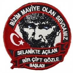 Maviye Olan Sevdamız Atatürk Peç