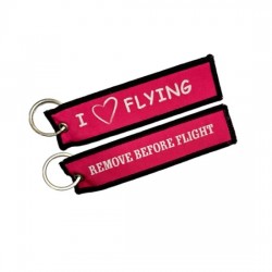 I Love Flying Anahtarlık